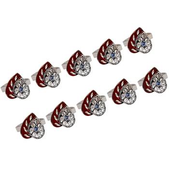 Multicolor Toe Rings 1