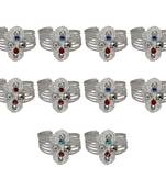 Multicolor Toe Rings