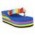 multicolor synthetic Flip Flops For Women