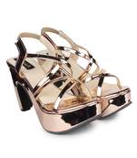 multicolor synthetic Heels Sandal For Women