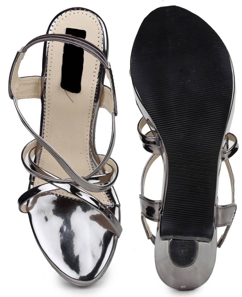 multicolor synthetic Heels Sandal For Women