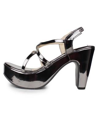 multicolor synthetic Heels Sandal For Women 4