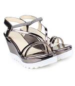 multicolor synthetic Heels Sandal For Women