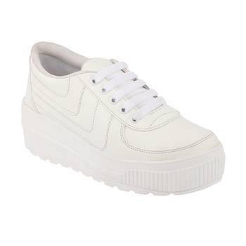 multicolor synthetic Sneakers For Women 5