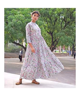multicolor printed cotton dresses 3