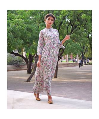 multicolor printed cotton dresses 4