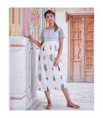 multicolor printed cotton dresses