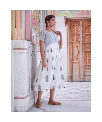 multicolor printed cotton dresses 2