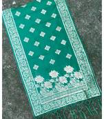 Green Woven Banarasi Dupatta