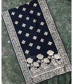 Black Woven Banarasi Dupatta