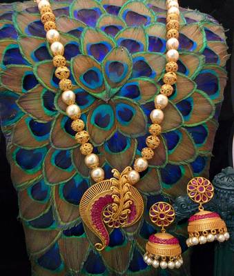 Pearl Necklace Set 1