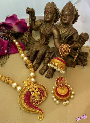 Pearl Necklace Set 2