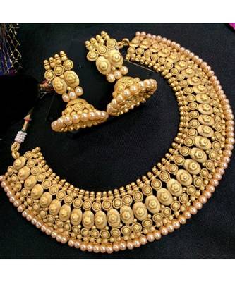 Georgeous Matt Finishing Necklace Set 1