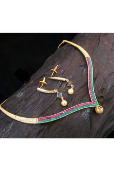 Cz Necklace Set