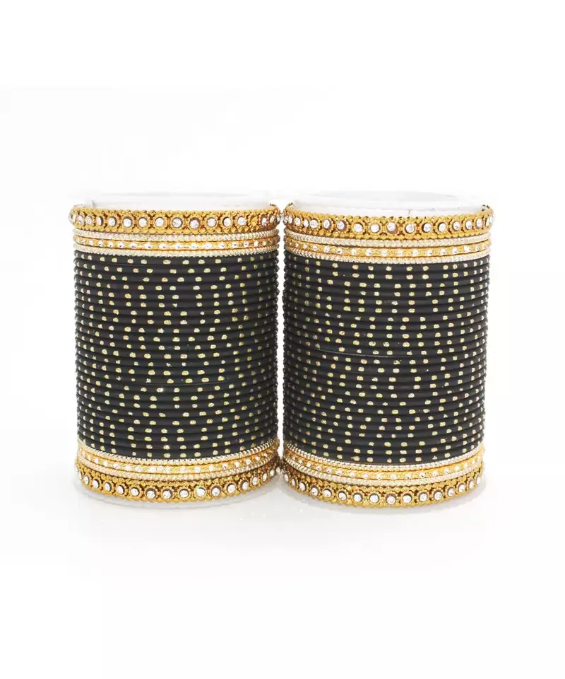 Set Of 2 Traditional Partywear Bangle Sets For Women