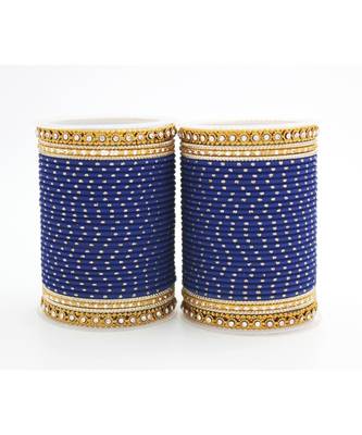 Set Of 2 Traditional Partywear Bangle Sets For Women 1