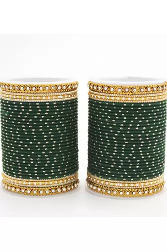 Set Of 2 Traditional Partywear Bangle Sets For Women