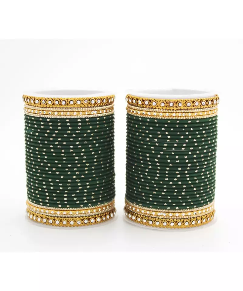 Set Of 2 Traditional Partywear Bangle Sets For Women