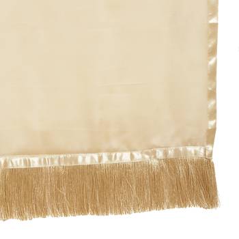 Cream hand woven georgette saree with blouse 3