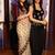 Off white designer bollywood actress kareena kapoor inspired pure net saree