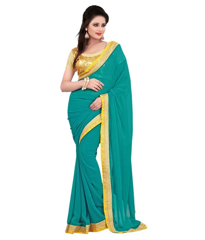 Latest indian ethnic wear amazing designer saree by nargis fakhri
