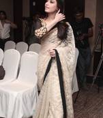 The paradise collection bollywood actress tammana designer pure fabric saree