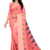 Pink Color Georgette Printed saree with Blouse