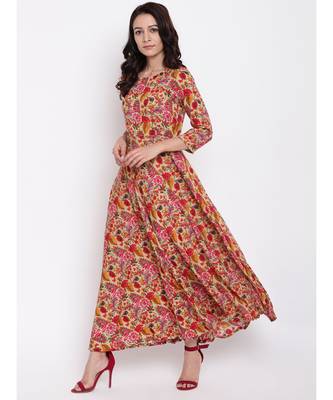 Beige Tie-up Dress 2