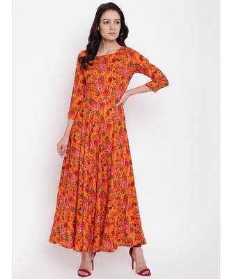 Yellow Tie-up Dress 1