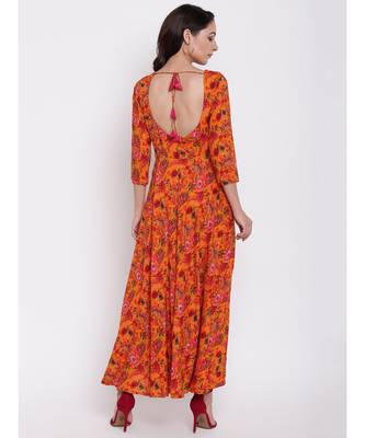 Yellow Tie-up Dress 4
