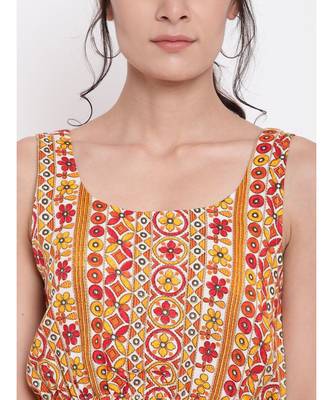 RK Print Elastic Dress 5