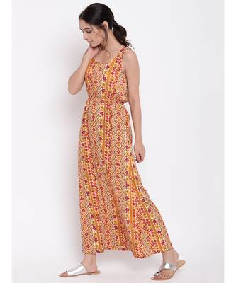 RK Print Elastic Dress 6