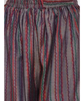 Pink Stripe Kurta Set 5