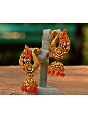 Gold earrings 1
