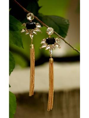 Gold earrings 1