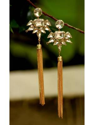 Gold earrings 1