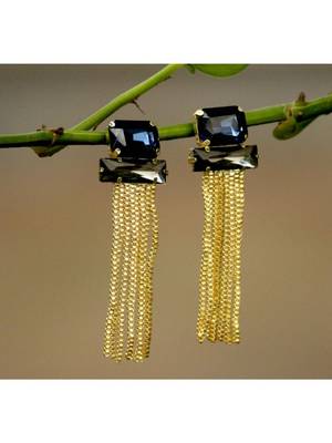 Gold earrings 1