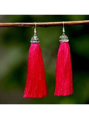 Pink earrings 1