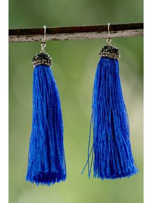 Blue earrings 1