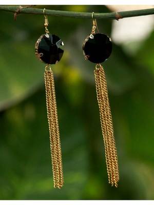 Black earrings 1