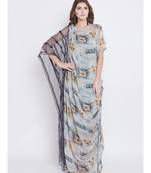 Demi in DrapeMaxi Kaftan