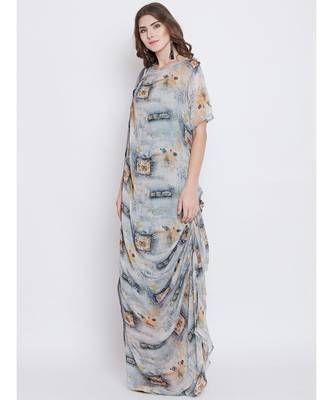 Demi in DrapeMaxi Kaftan 3