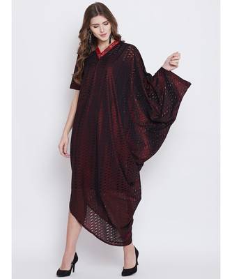 Black Magic Drape Kaftan 2