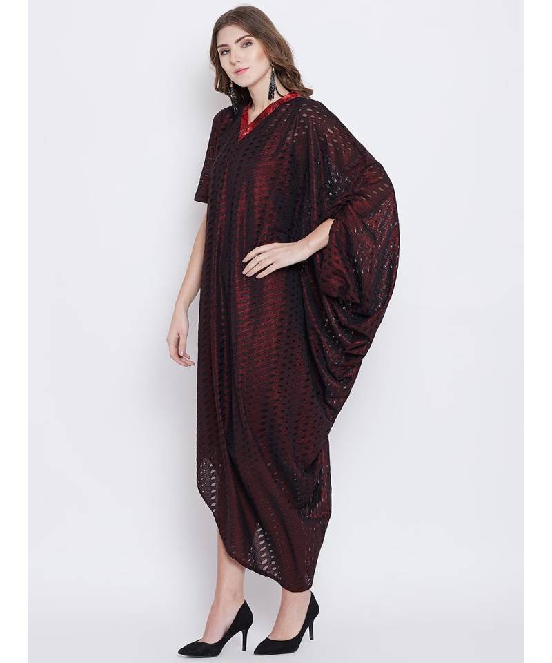 Black Magic Drape Kaftan