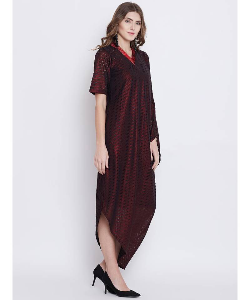 Black Magic Drape Kaftan