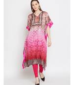 Persian Poetry Kaftan Kurta