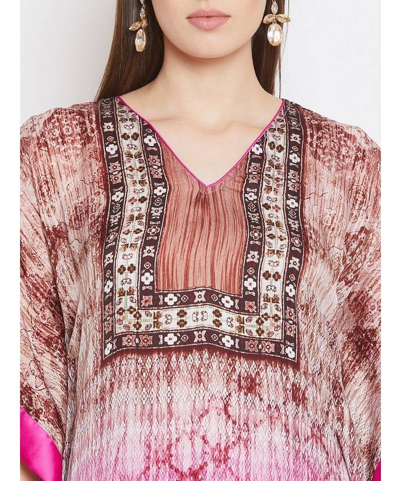 Persian Poetry Kaftan Kurta