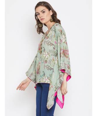 Floral Embellished Kaftan Top 3