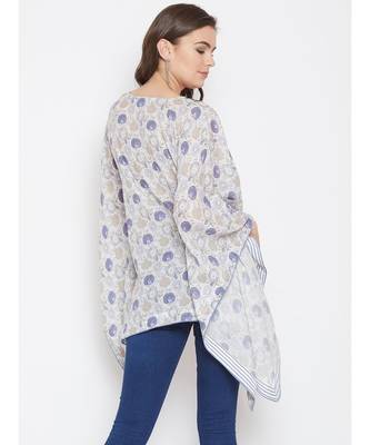 Candytuft Embellished Kaftan Top 5