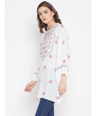 Chikan Embroidered Top 3